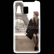 Coque LG P990 Vintage Tour Eiffel 30