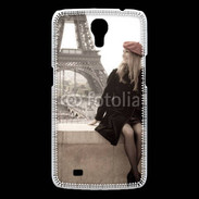 Coque Samsung Galaxy Mega Vintage Tour Eiffel 30