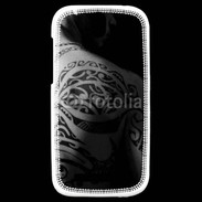 Coque HTC One SV Tatouage Tribal 6