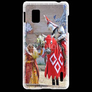 Coque LG Optimus G Chevalier du Moyen Age 50