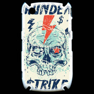 Coque Blackberry 8520 Tête de Mort Thunder Strike