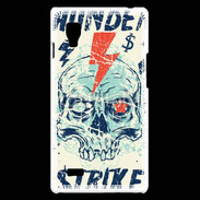Coque LG Optimus L9 Tête de Mort Thunder Strike