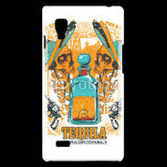 Coque LG Optimus L9 Tête de Morte Tequila