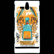 Coque Sony Xperia U Tête de Morte Tequila