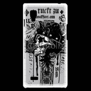 Coque LG Optimus L9 Tête de Mort Frankfurt