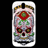 Coque HTC One SV Tête de Mort Mariachi