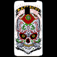 Coque LG P990 Tête de Mort Mariachi