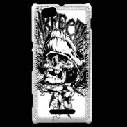 Coque Sony Xperia M Tête de mort Vie de Pirates