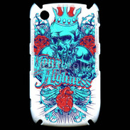 Coque Blackberry 8520 Tête de Mort Your Highness