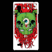 Coque LG Optimus L9 Tête de Mort Zombie 15