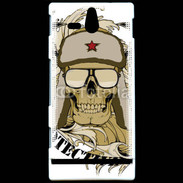 Coque Sony Xperia U Tête de Mort Protective