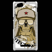 Coque Sony Xperia M Tête de Mort Protective