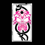 Coque Nokia Lumia 520 Tête de Mort Tatouage 10