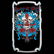 Coque Blackberry 8520 Tête de Mort Believe or Suffer