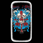 Coque HTC One SV Tête de Mort Believe or Suffer