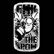 Coque Samsung Galaxy Express Tête de Mort Police