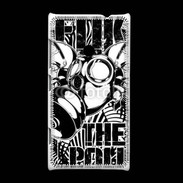 Coque Nokia Lumia 520 Tête de Mort Police