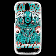 Coque HTC One SV Tête de Mort Zombie 25