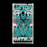 Coque Nokia Lumia 520 Tête de Mort Zombie 25