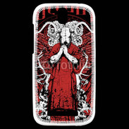 Coque HTC One SV Tête de Mort Occult
