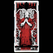 Coque Sony Xperia U Tête de Mort Occult
