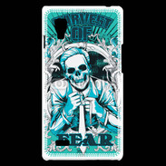 Coque LG Optimus L9 Tête de Mort Harvest of fear