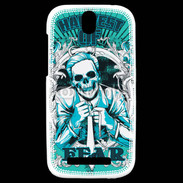 Coque HTC One SV Tête de Mort Harvest of fear