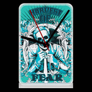 Pendule de bureau Tête de Mort Harvest of fear
