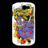Coque Samsung Galaxy Express Tête de Mort Samouraï