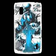Coque LG Nexus 4 Tête de Mort Day Dead