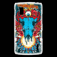 Coque LG Nexus 4 Tête de Mort El Chupacabra