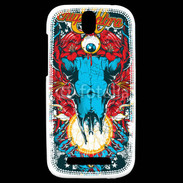Coque HTC One SV Tête de Mort El Chupacabra