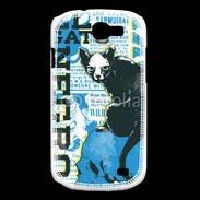 Coque Samsung Galaxy Express Tête de Mort Chat noir
