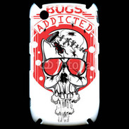 Coque Blackberry 8520 Tête de Mort Bug Addicted