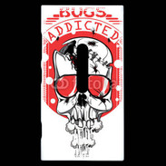 Coque Nokia Lumia 920 Tête de Mort Bug Addicted