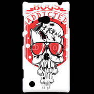 Coque Nokia Lumia 720 Tête de Mort Bug Addicted