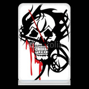 Pendule de bureau Tête de Mort Bloody