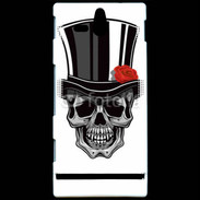 Coque Sony Xperia U Tête de mort classe 5