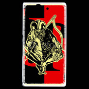 Coque Sony Xperia Z Tête de Mort Joker