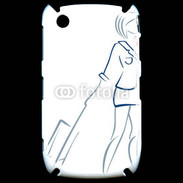 Coque Blackberry 8520 Hôtesse de l'air 2