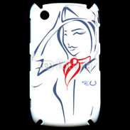 Coque Blackberry 8520 Hôtesse de l'air 4