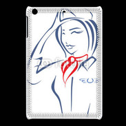Coque iPadMini Hôtesse de l'air 4