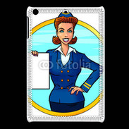 Coque iPadMini Hôtesse de l'air 5