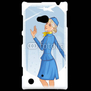 Coque Nokia Lumia 720 Hôtesse de l'air 6