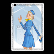 Coque iPadMini Hôtesse de l'air 6