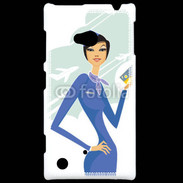 Coque Nokia Lumia 720 Hôtesse de l'air 8
