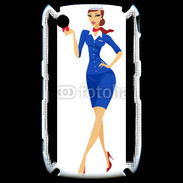 Coque Blackberry 8520 Hôtesse de l'air 9