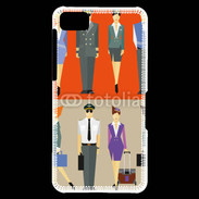 Coque Blackberry Z10 Commandant de bord et hôtesse de l'air 2