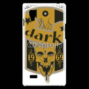 Coque LG Optimus L9 Dark Tête de mort
