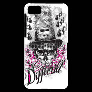 Coque Blackberry Z10 Tête de Mort Difficult